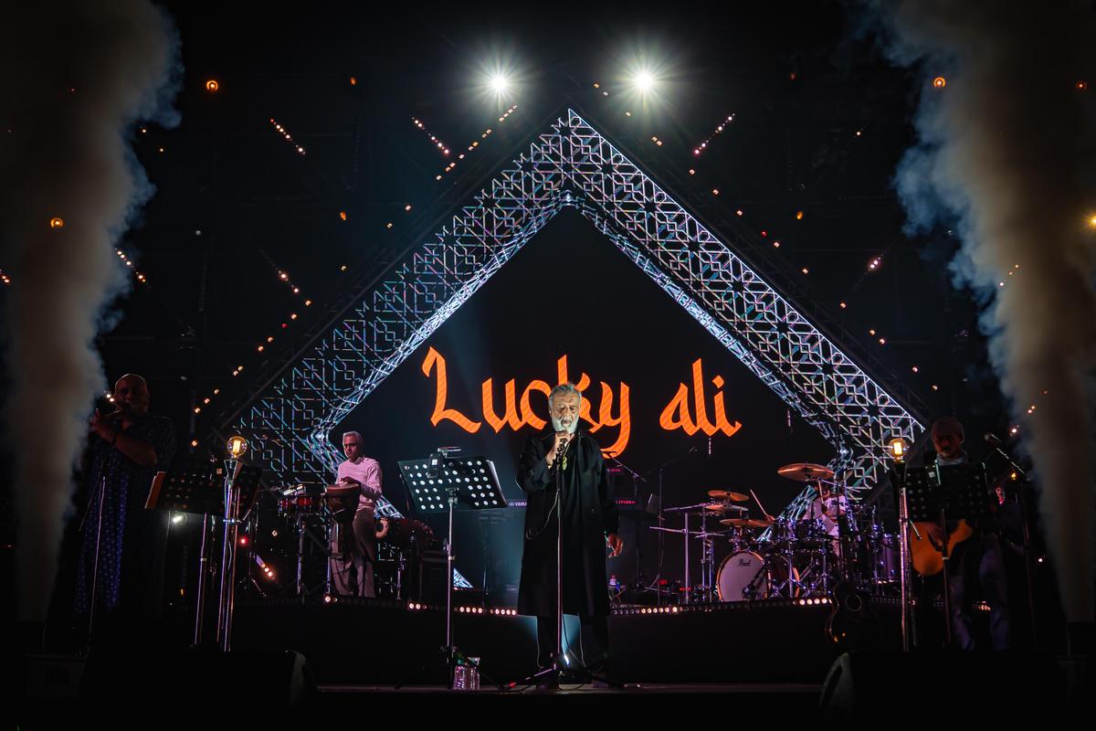 Lucky Ali at the Delhi leg of the Re:Sound with Luck Ali concert Lucky Ali at the Delhi leg of the Re:Sound with Luck Ali concert