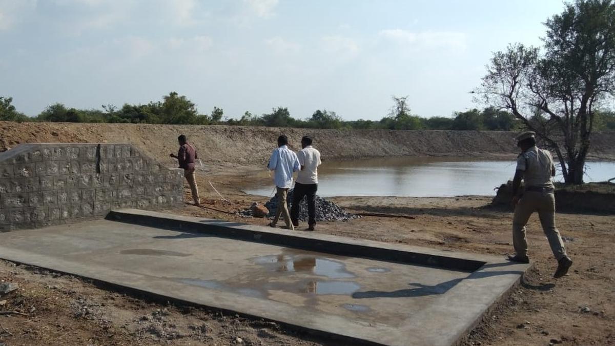 Forest Dept creates new check dams and percolation ponds inside reserve forests in Tiruchi