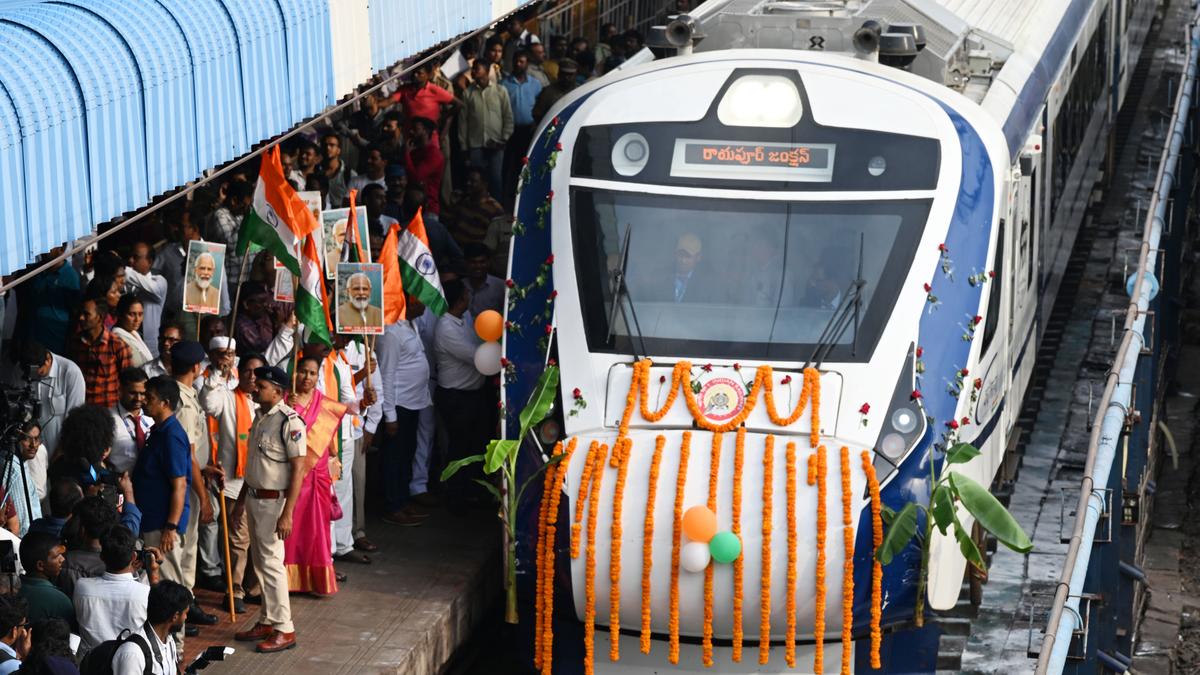 Prime Minister virtually flags off Visakahaptnam-Durg Vande Bharat express