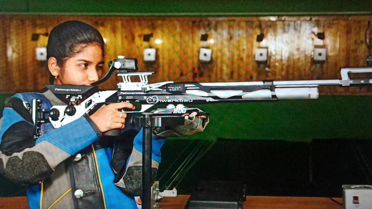 Visakhapatnam girl wins gold in inter-district shooting competitions