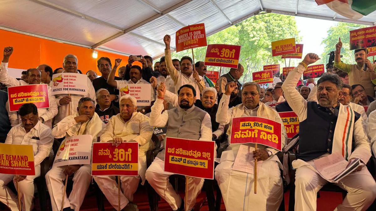 Karnataka CM asks BJP MPs to join protest in Delhi against Centre