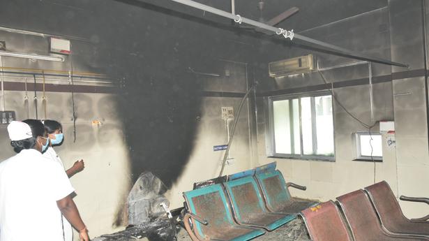 Fire breaks out at Ramanathapuram Govt. Medical College Hospital