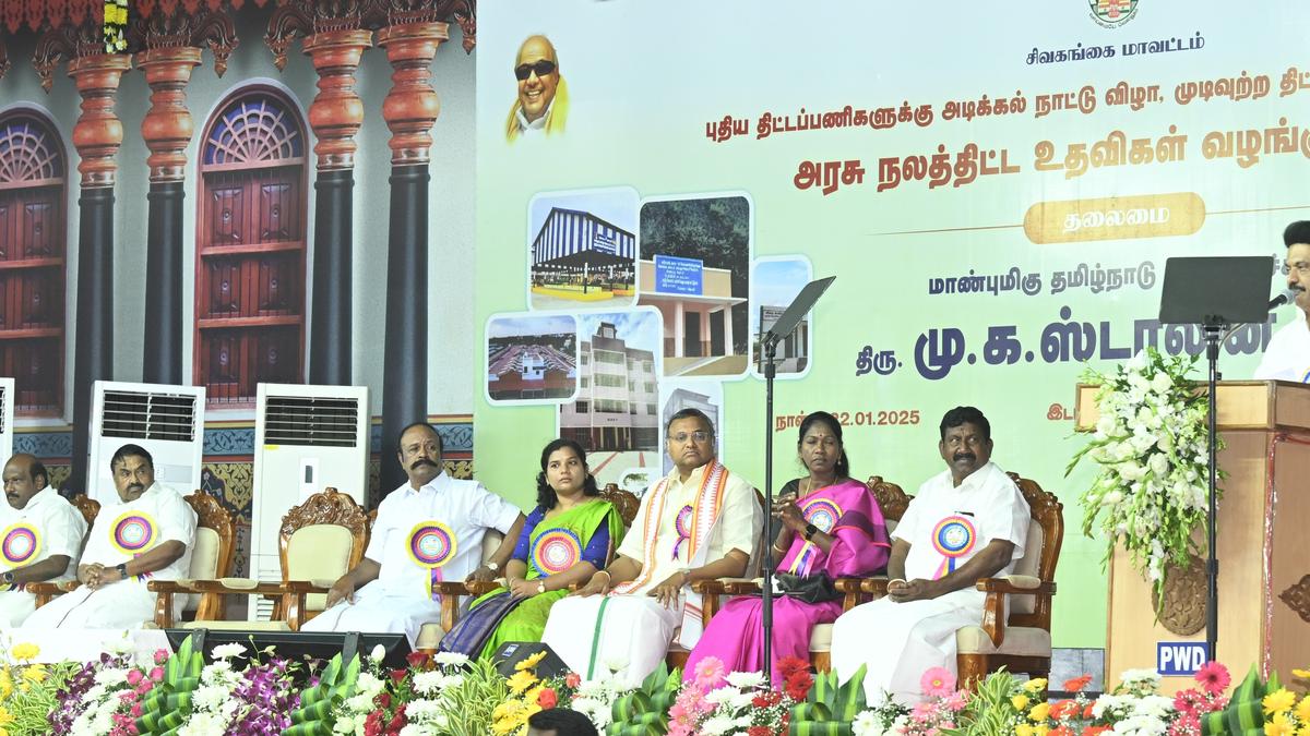 Stalin hands over welfare measures worth ₹166 crore to 53,309 beneficiaries