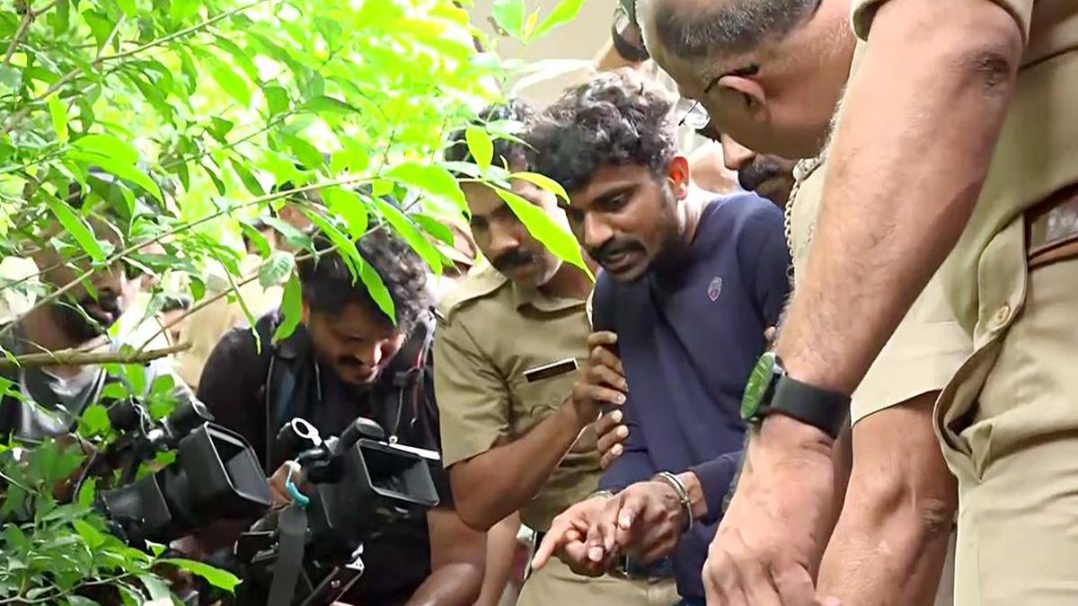 Nedumangad child murder case: crowd attacks accused during evidence collection