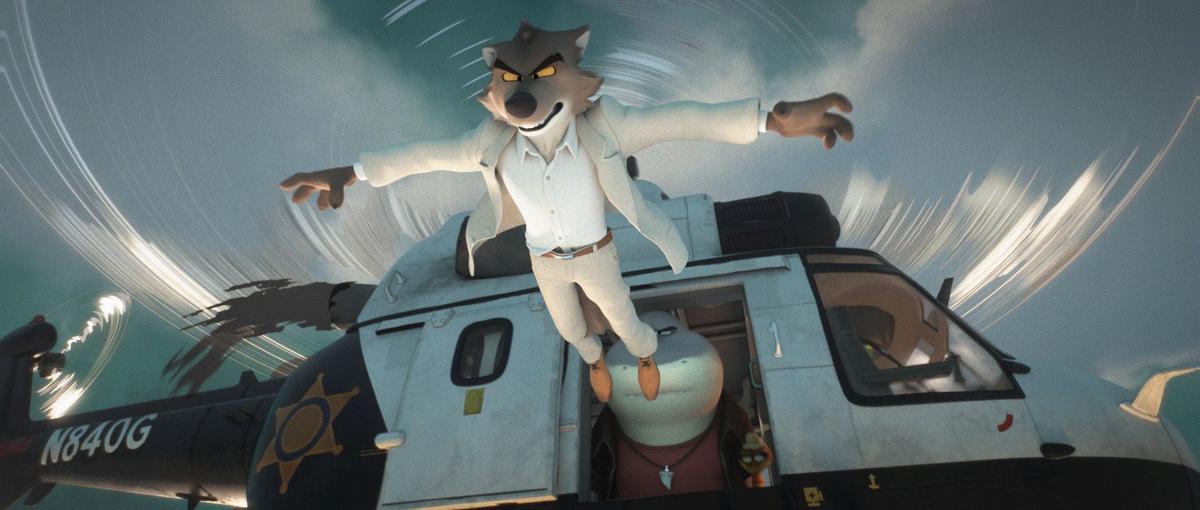 (From left) in Wolf (Sam Rockwell), Shark (Craig Robinson) and Snake (Mark Maron) in 'The Bad Gyce 2' of Dreamworks Animation, directed by Pierre Periphell. (From left) in Wolf (Sam Rockwell), Shark (Craig Robinson) and Snake (Mark Maron) in 'The Bad Gyce 2' of Dreamworks Animation, directed by Pierre Periphell.
