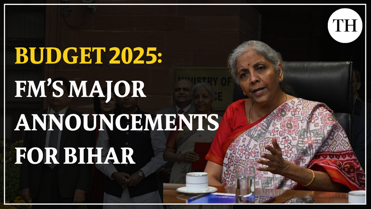 Watch: Finance Minister Nirmala Sitharaman’s special focus on Bihar