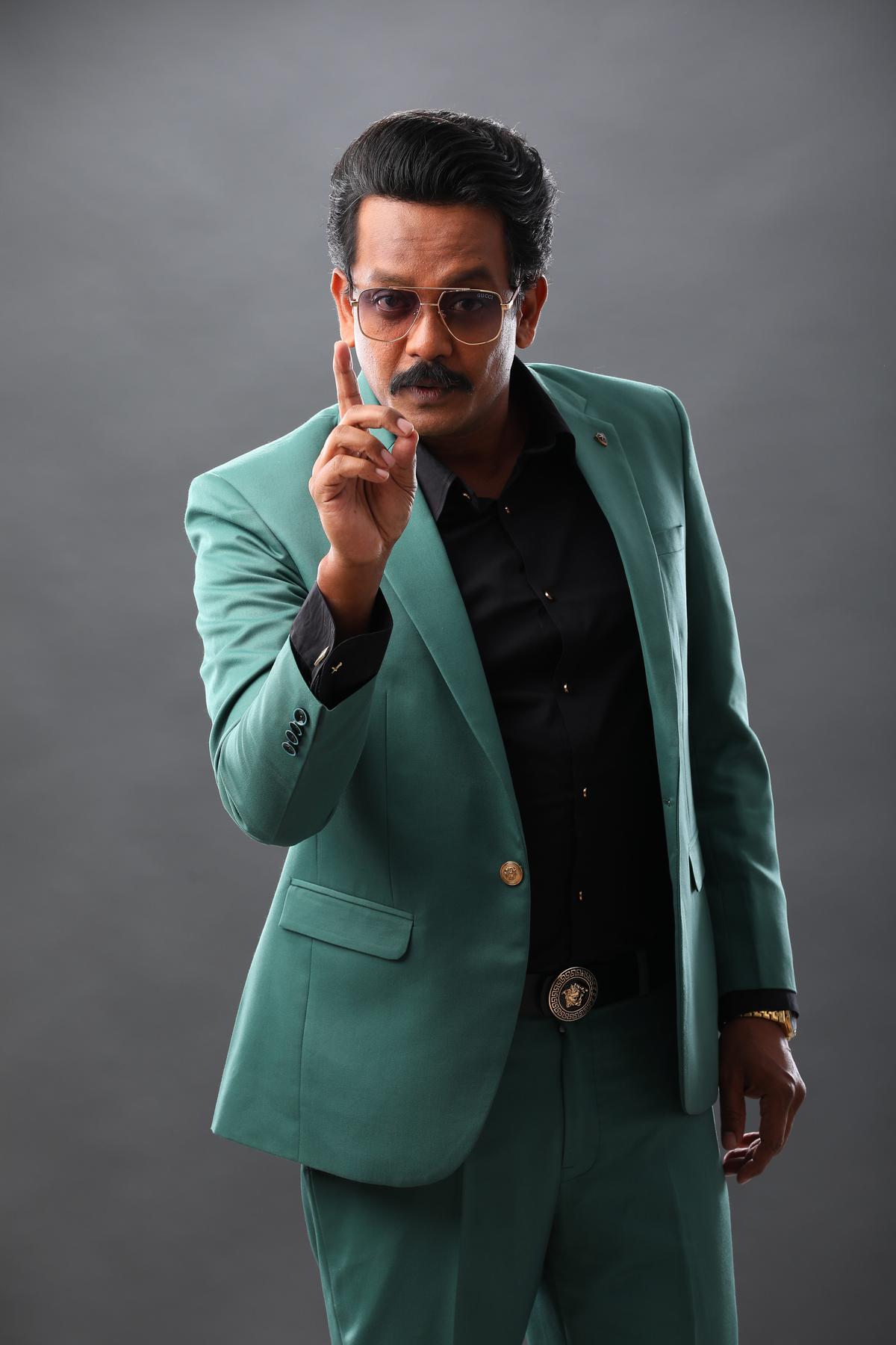 Ravindra Vijay as the ruthless CEO in the film