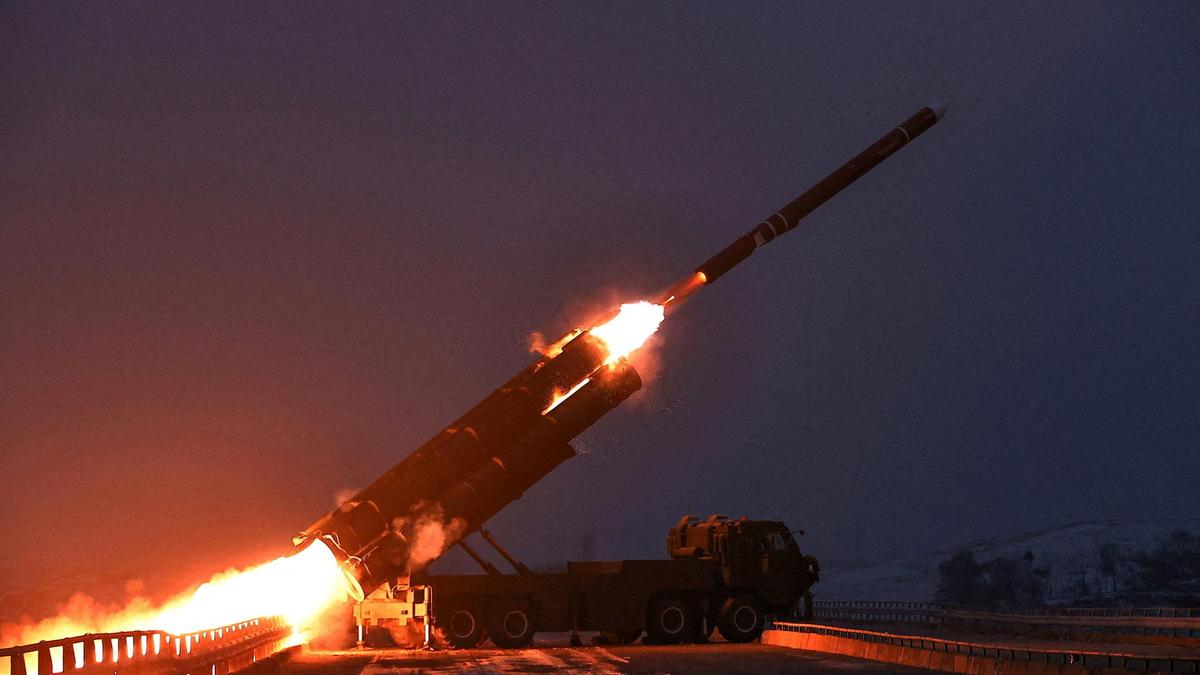 North Korea fires 10 ballistic missiles during U.S.-South Korea military drills