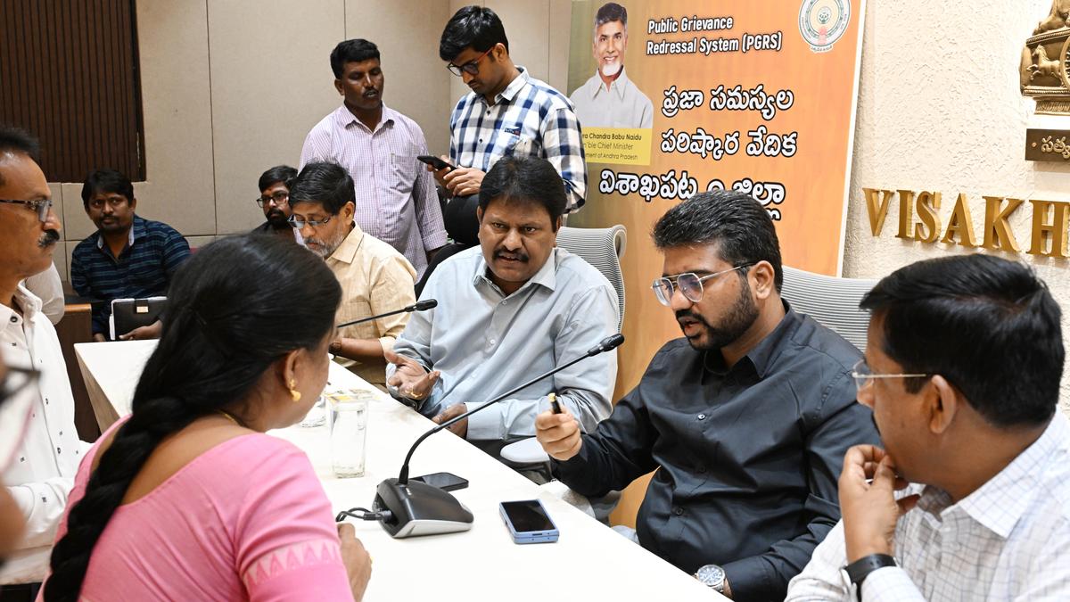 Citizens throng government offices to submit grievances in Visakhapatnam