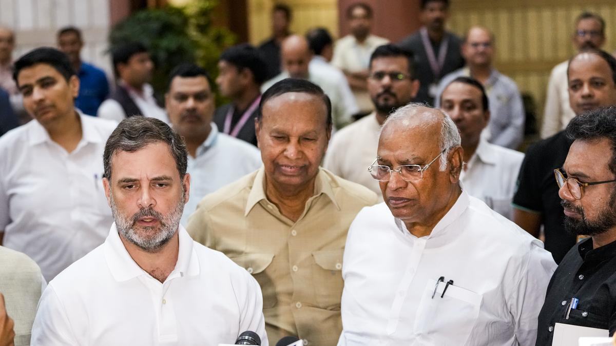 Rahul sought Parliament session so that good message goes outside: Kharge on all-party meet