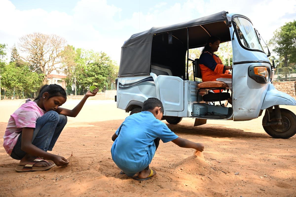 Sandhya decided to take up autorickshaw driving to care for her two children, after she lost her husband to alcoholism and her brother to a bike accident, in a span of 11 days.
