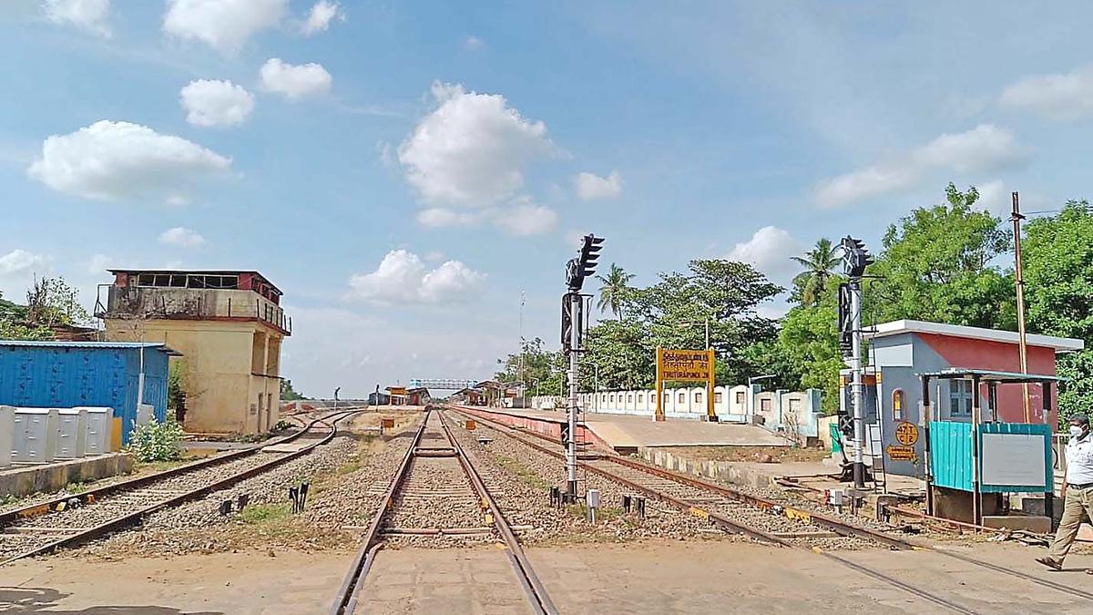 Thiruthuraipoondi-Agasthiyampalli line electrification set to be completed this month