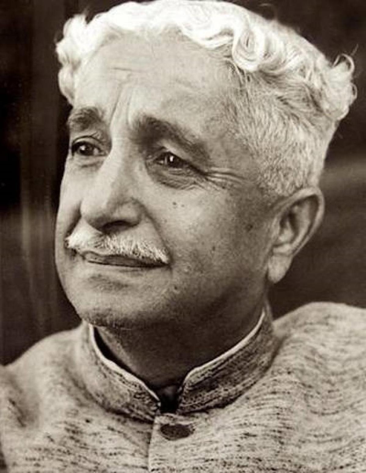 Poet Kuvempu in the 1940s.