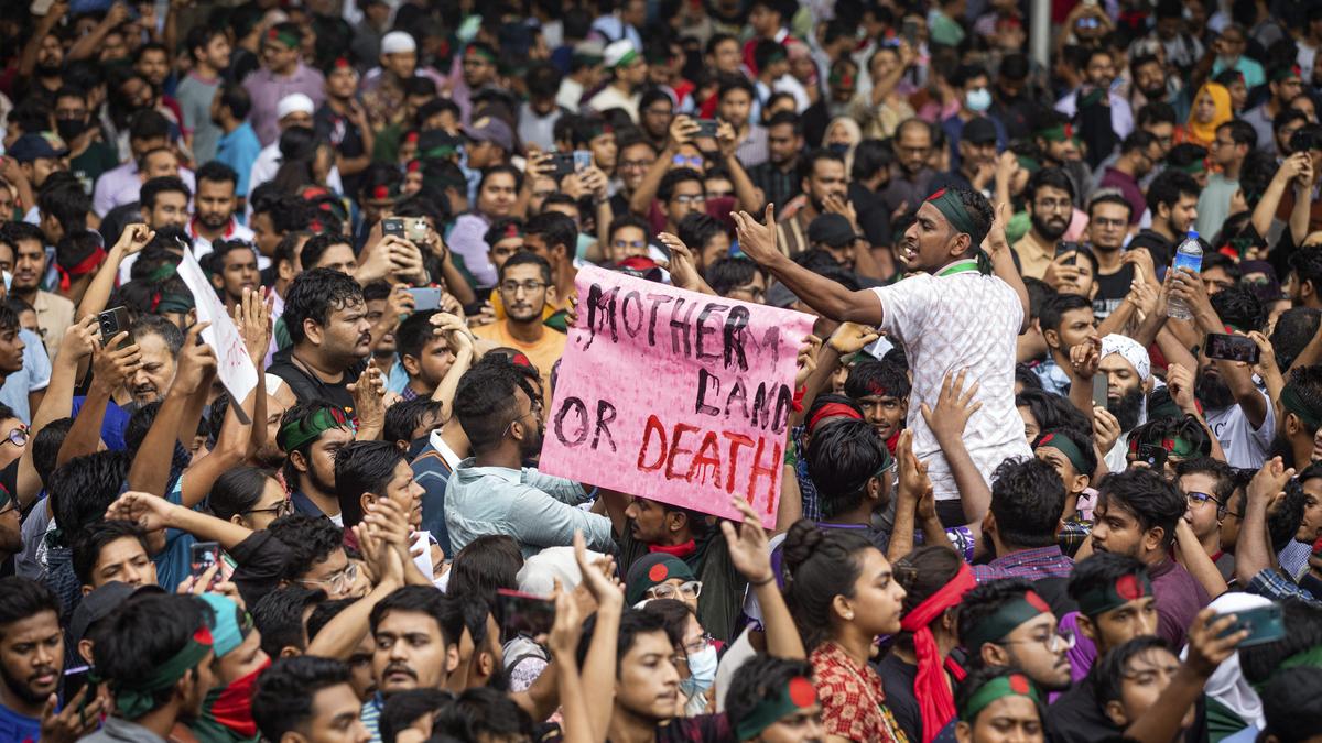 Bangladesh protests demand Sheikh Hasinas resignation, army stands by the people