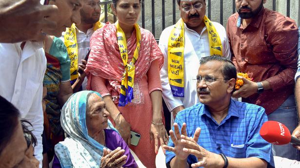 Fixed salary of ₹10,000 to village heads if AAP is voted to power in Gujarat, says Kejriwal