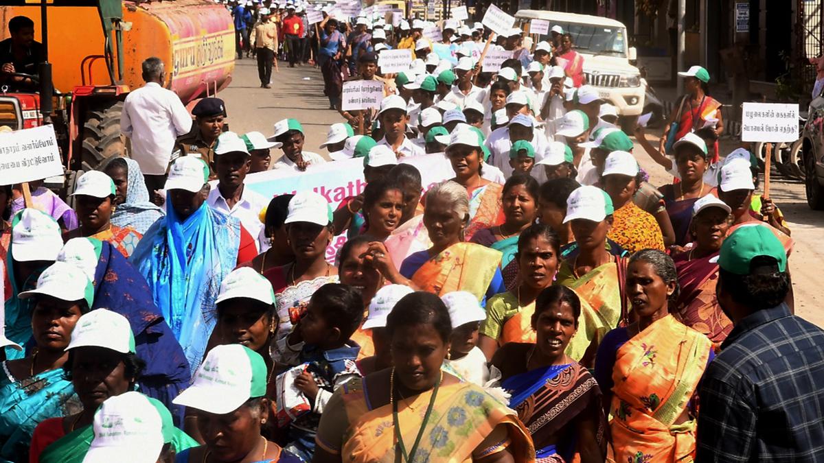 Walkathon calls for corruption free society in Ramanathapuram