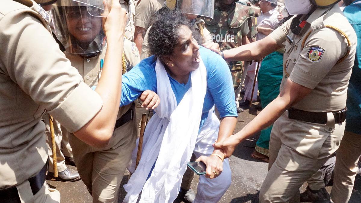 Congress protest against Rahul’s disqualification turns violent in Kannur