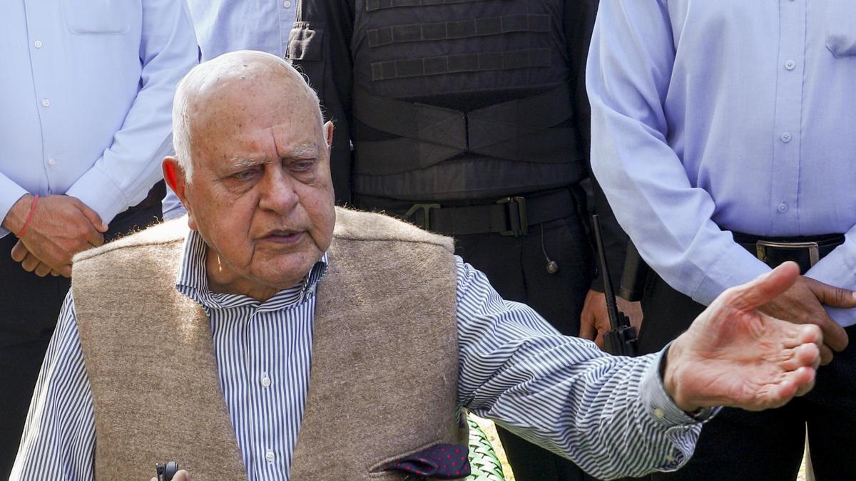 Farooq Abdullah links assassination attempt to ‘deeply rooted hatred’ in India, demands probe