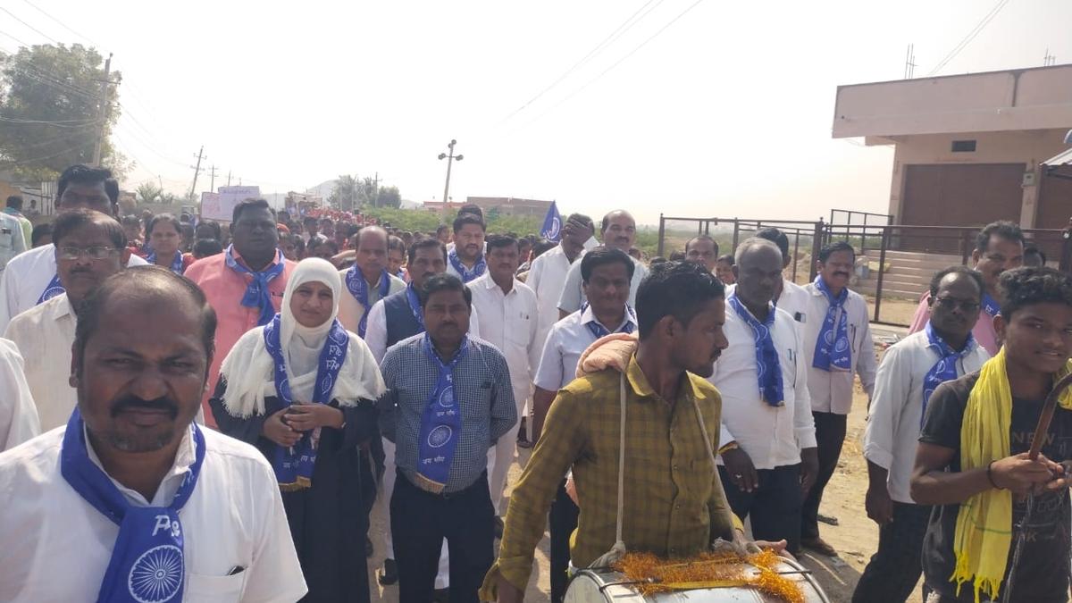 Constitution Awareness Jatha flagged off in Raichur district