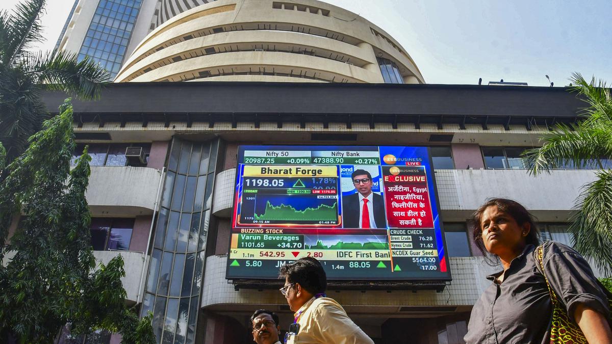 Markets gain nearly 20% in 2023; fall on final trading day