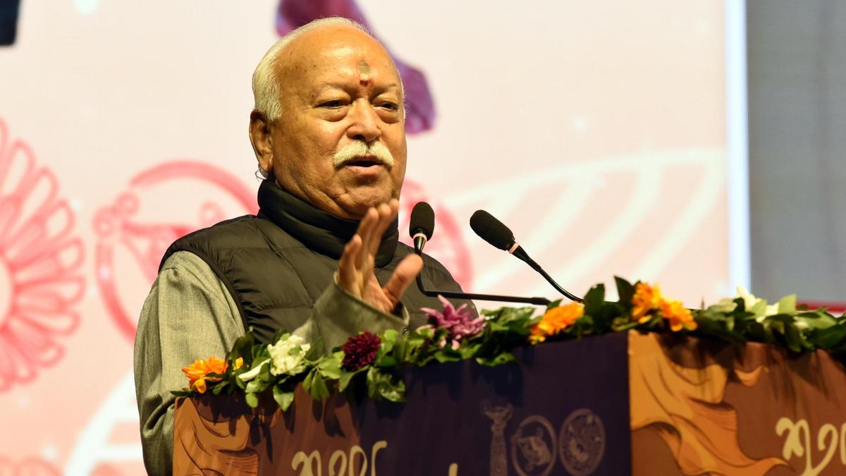 Political conspiracy behind construction of Babri Masjid will broaden rift, says RSS chief - The Hindu