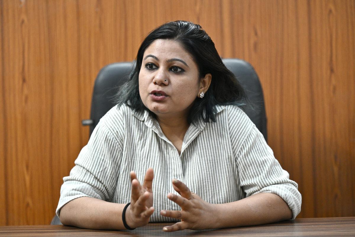 Advocate Shobha Prabhakar, who was part of the commission appointed by the court to probe the matter of families facing social ostracisation, in Jodhpur.