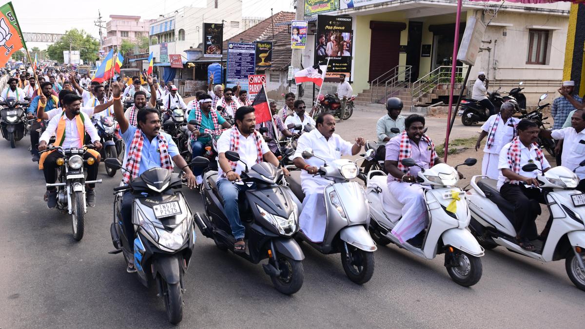 Election campaigning ends in Dindigul district