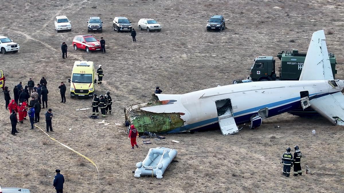 Top news of the day: More than 30 likely dead as airliner with 67 onboard crashes in Kazakhstan; one arrested for sexual assault of Anna University student on campus, and more