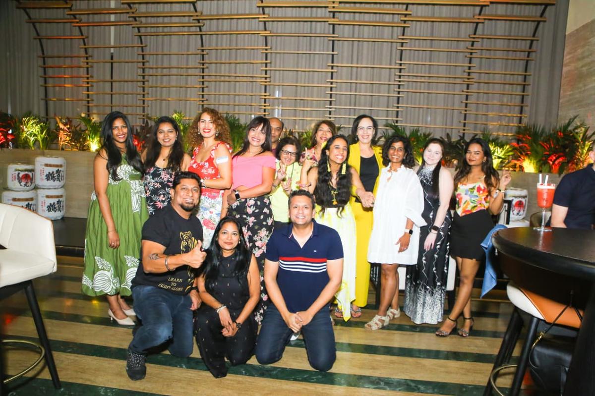 At home with new friends