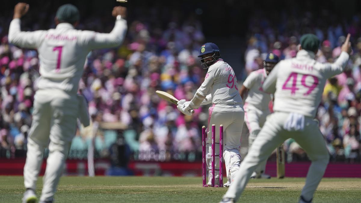 IND vs AUS fifth Test | India all out for 157, set Australia 162-run target