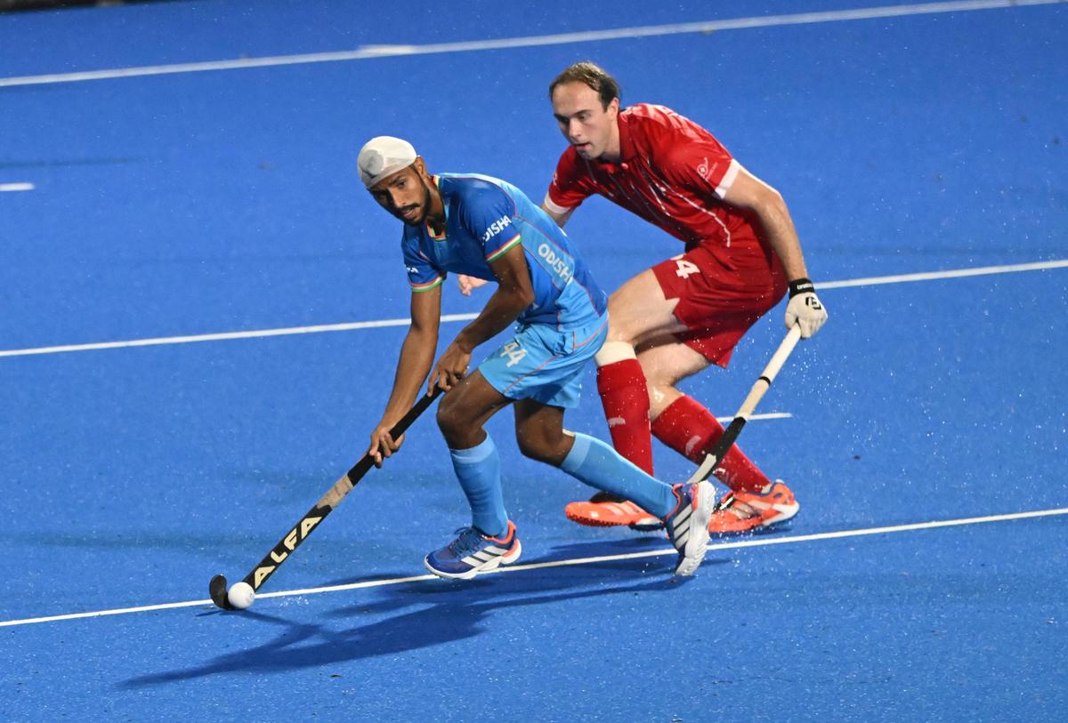 Arshdeep Singh scored late in the second period.