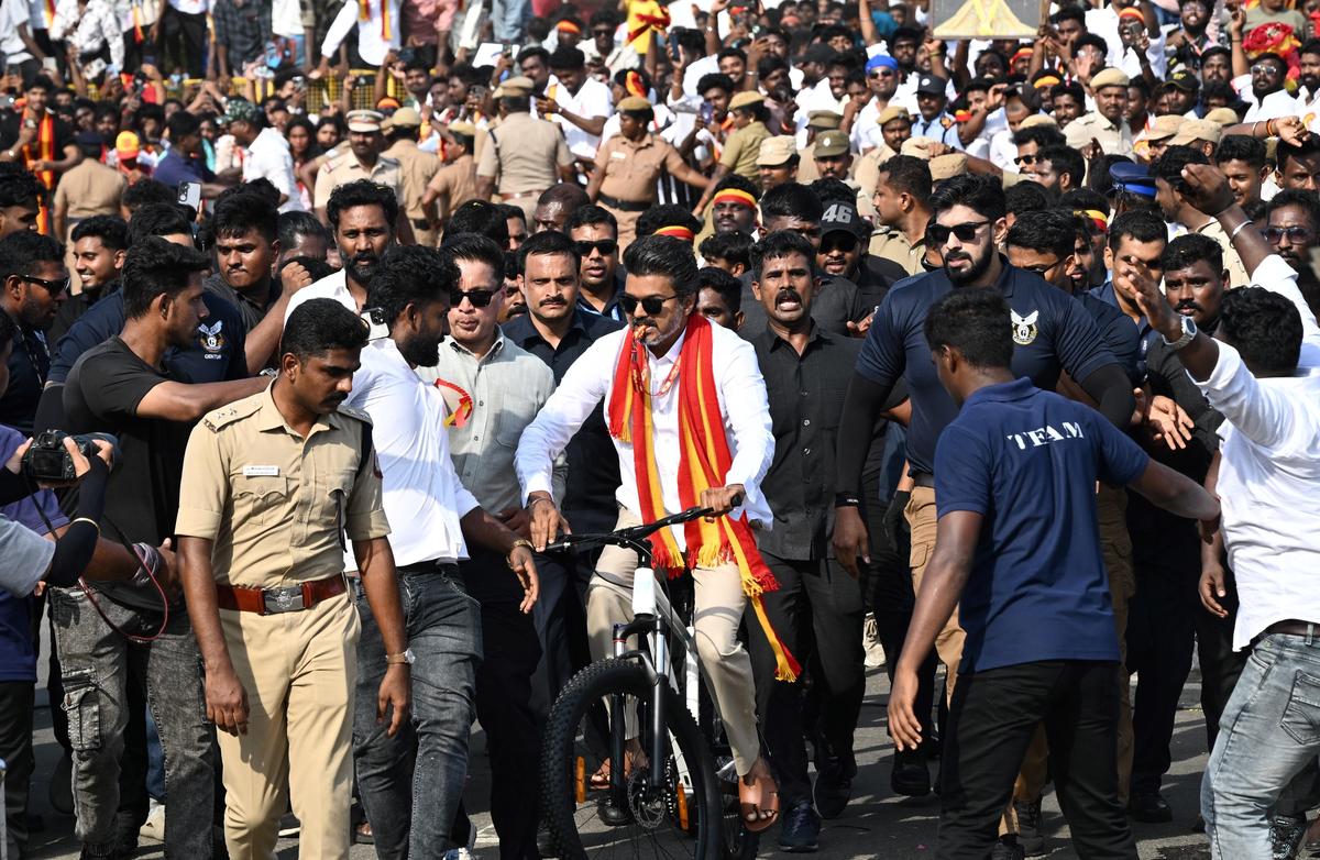 Vijay announces schemes as part of ‘TVK’s agenda for 21st Century Good Governance’