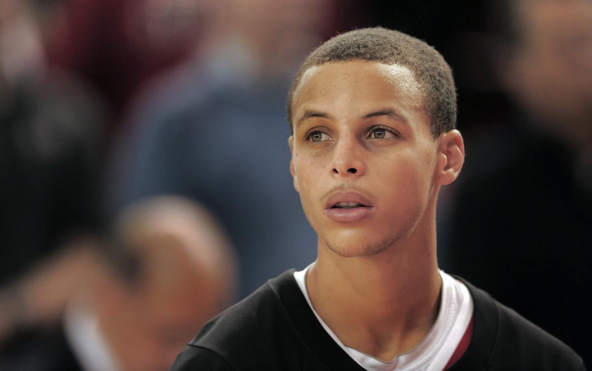 Stephen Curry in a still from ‘Stephen Curry: Underrated’
