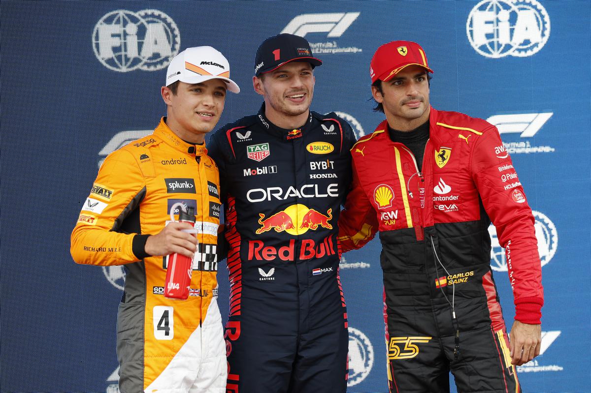 F1 2023 |  Max Verstappen aan de top bij de Grand Prix van Spanje
