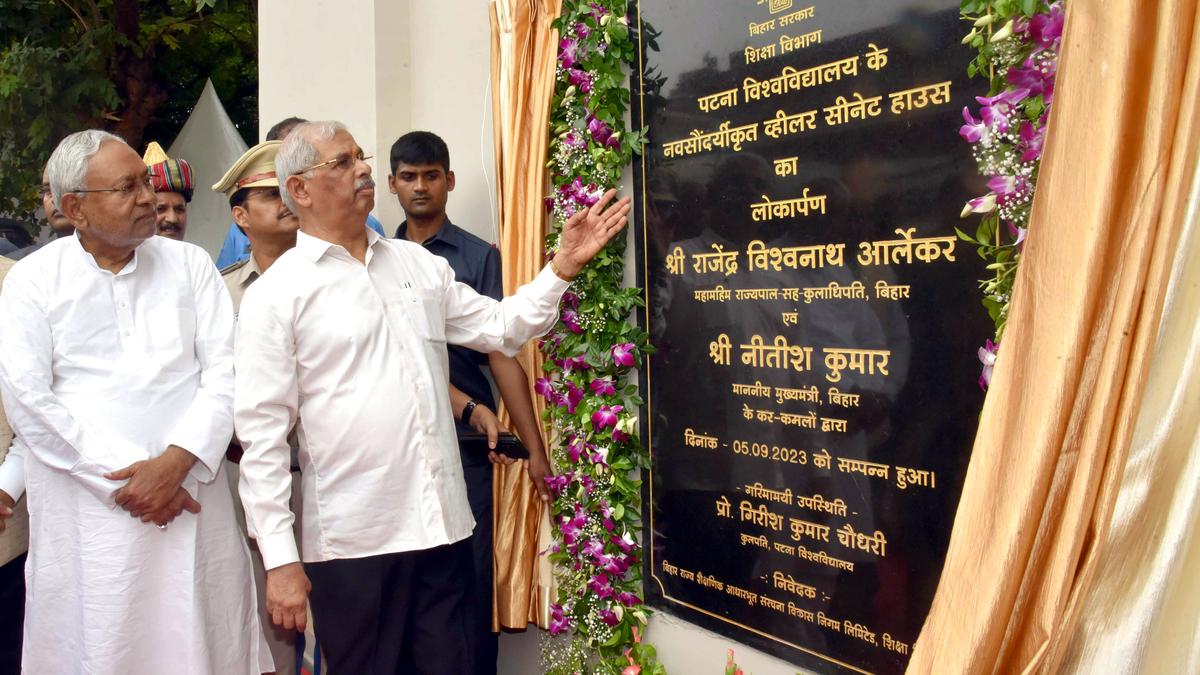 Bihar Governor slams Education Department in presence of CM