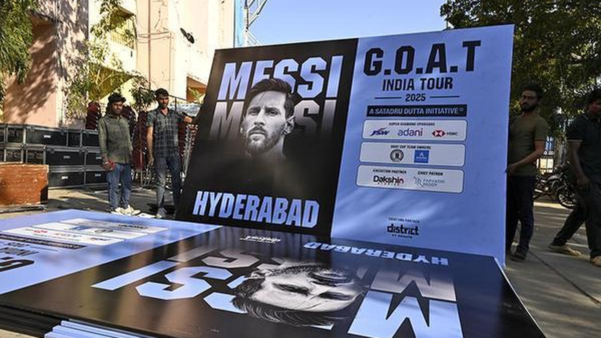 Messi’s Hyderabad visit aimed at promoting football, not a competitive match: Telangana DGP
