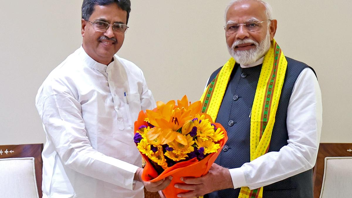 Tripura CM Manik Saha meets PM Modi