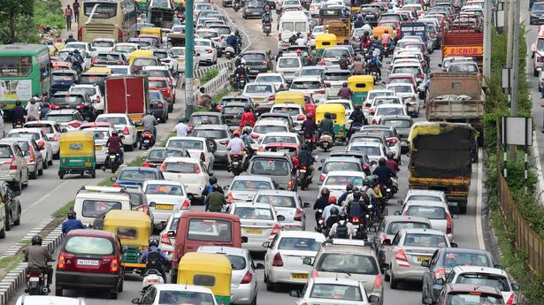 Vehicle numbers jump from 55.26 lakh to over 1.04 crore in a decade