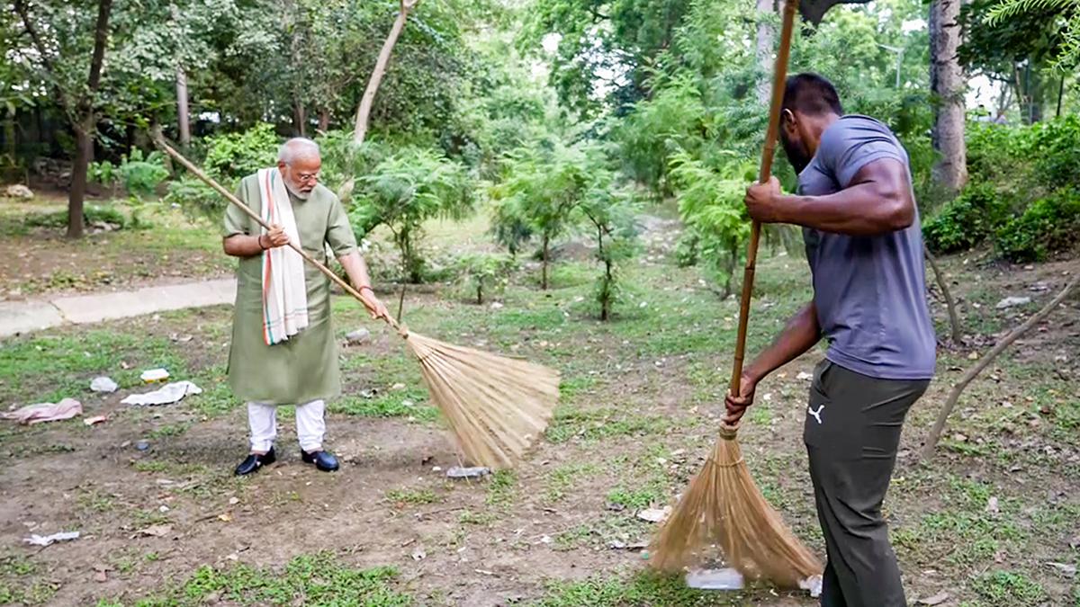 ‘Swachhata Hi Seva’ cleanliness drive | PM Modi pitches for blending well-being and health 