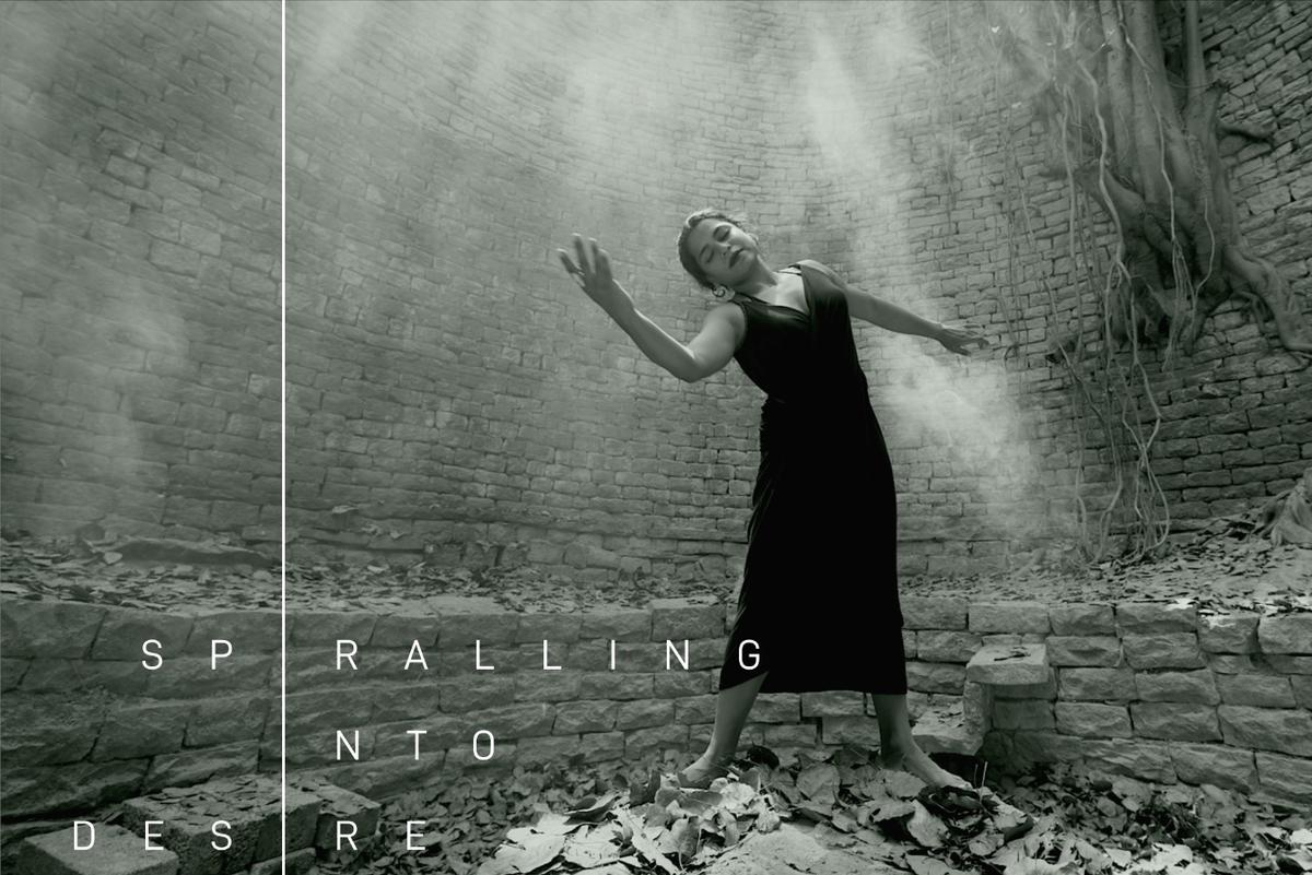 Poster of ‘Spiralling into Desire’.