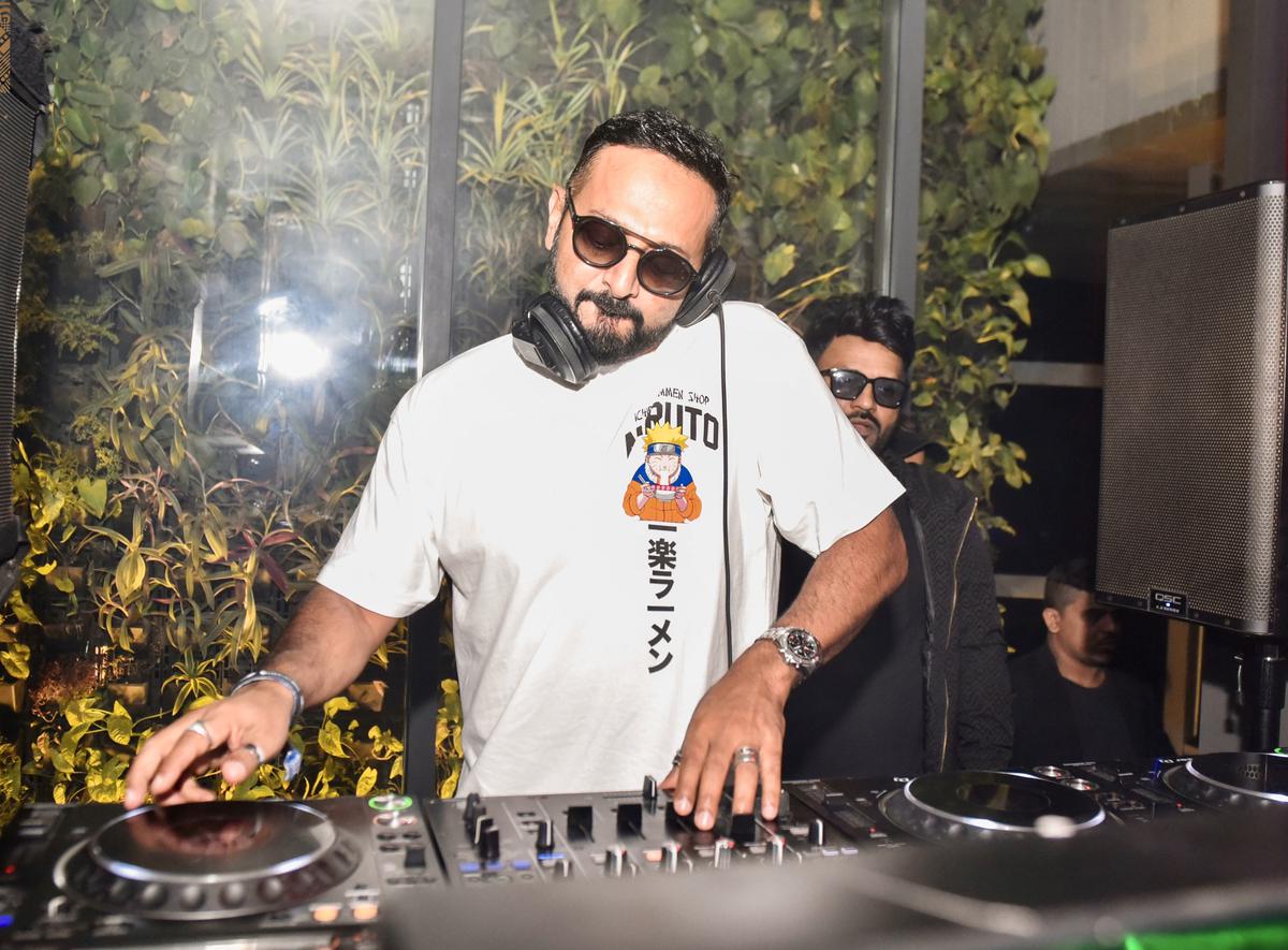 DJ Nikhil Chinapa at Raahi in Bengaluru