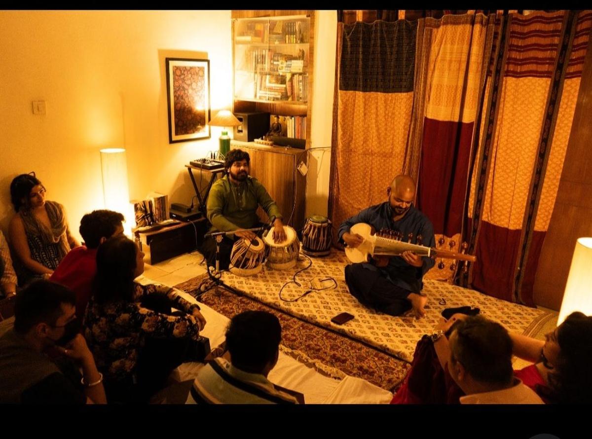 Soumik Datta and Zuheb Ahmed at Upstarswithus in Delhi