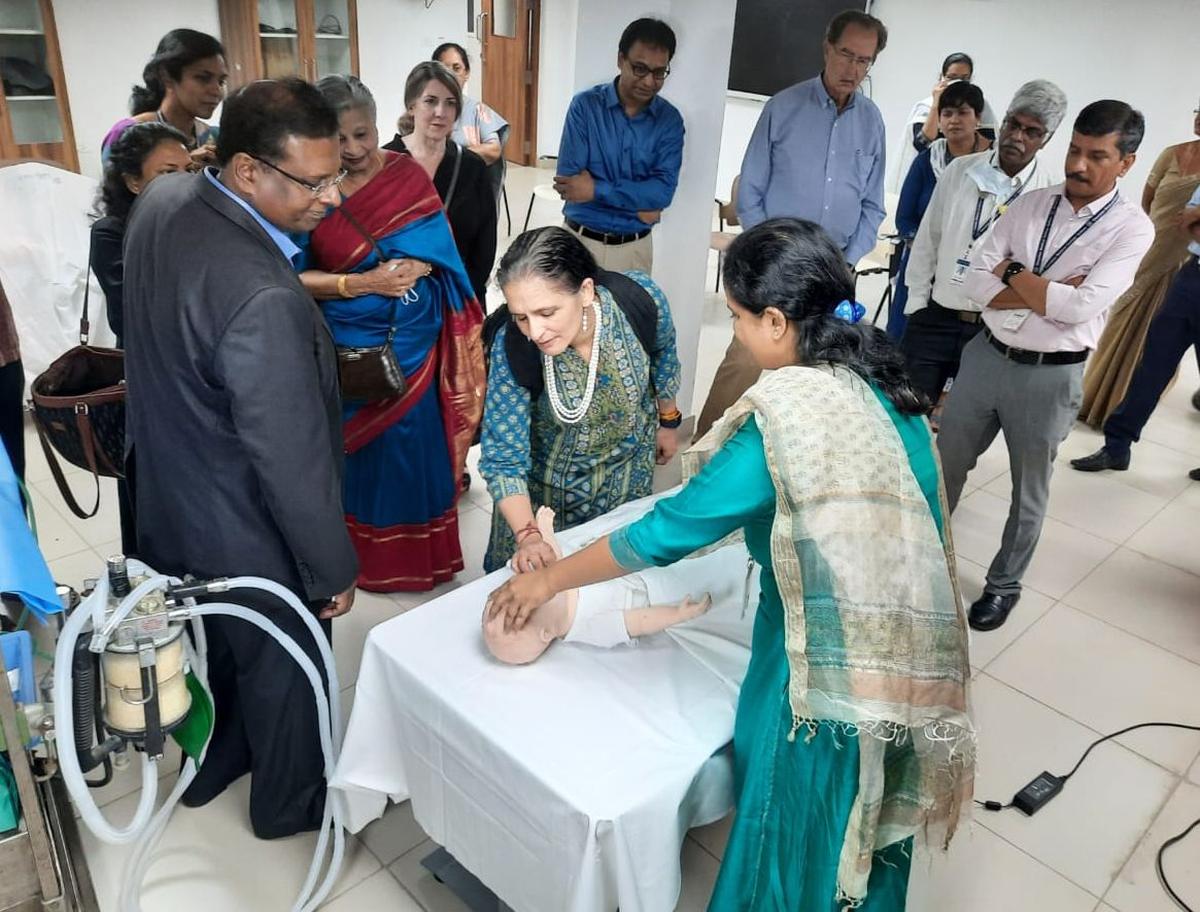 CMC Vellore gets simulation lab to train doctors, nurses in maternal and neonatal care - The Hindu