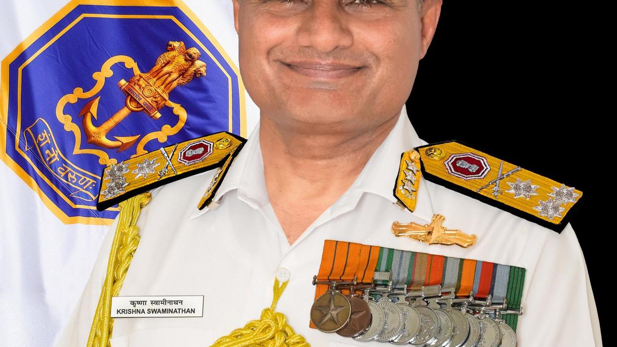 Government appoints Vice Admiral Krishna Swaminathan as next Chief of Naval Staff