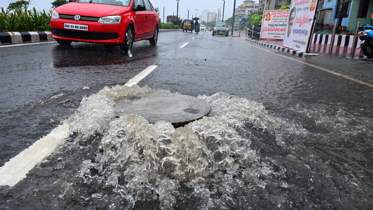 Incessant rain drenches Vizag; schools to remain closed on Monday