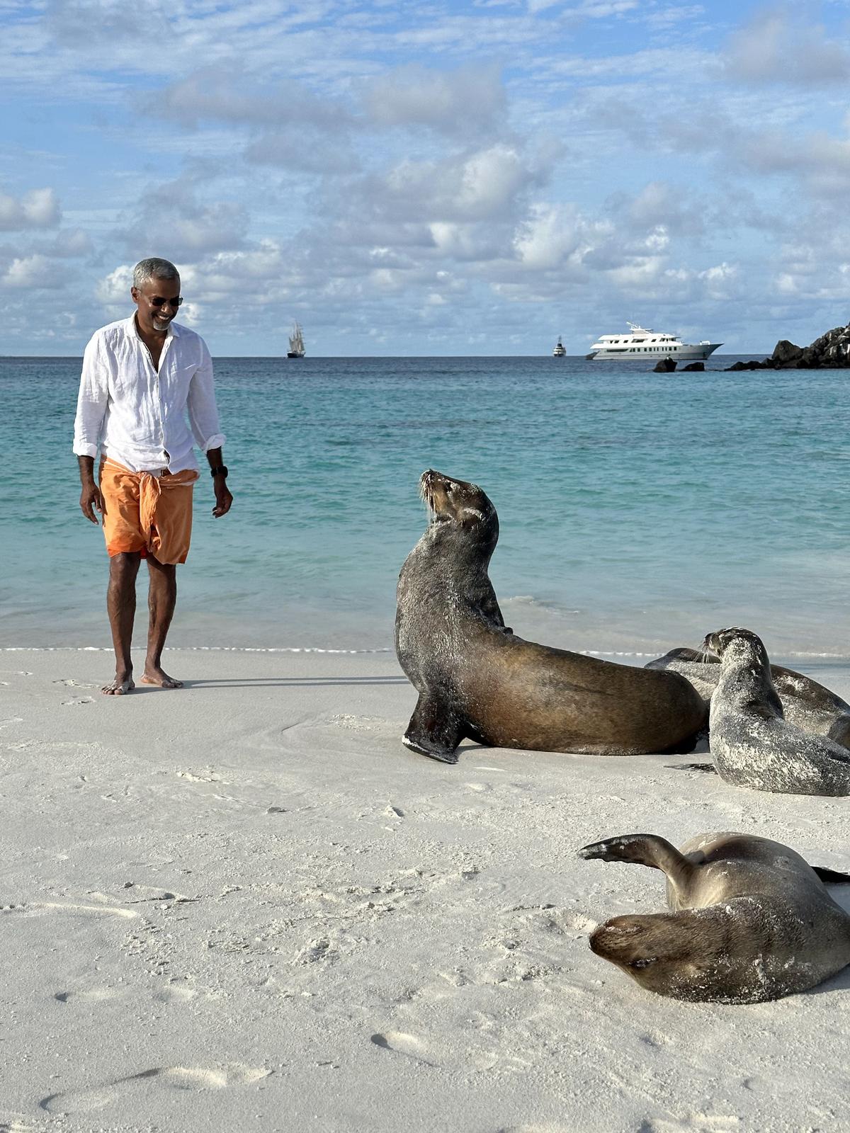 Former investment manager Anand Vasudevan explores the Galapagos Islands. 