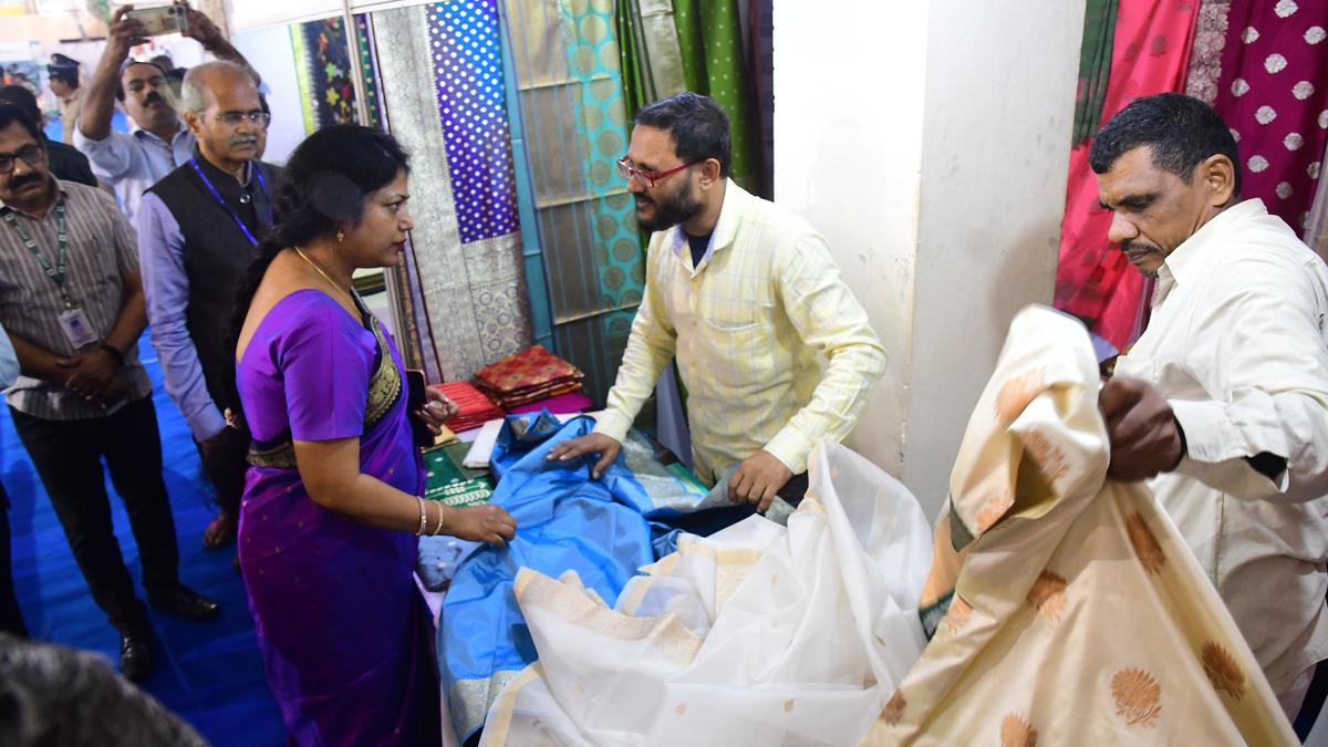 NABARD Crafts Mela begins at Maris Stella College Auditorium in Vijayawada