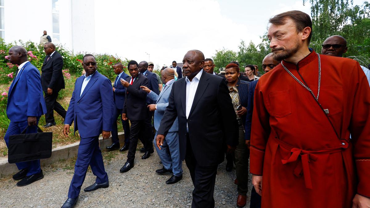 African leaders start peace mission in Kyiv despite Russian missile barrage