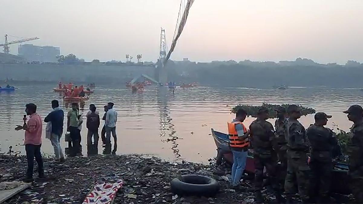 Morbi bridge collapse tragedy: 141 deaths reported so far