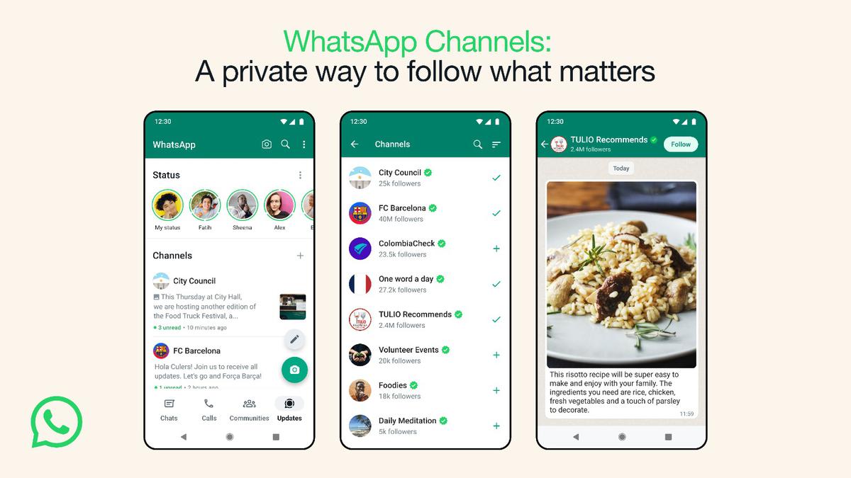 WhatsApp introduces Channels: what is it